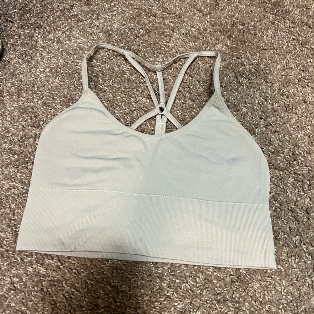 Sportsbra light grey Size S